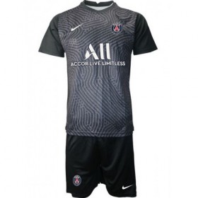 Paris Saint-Germain PSG Torwart Kinder Auswärts Trikotsatz 2020/21 Kurzarm (+ Kurze Hosen)